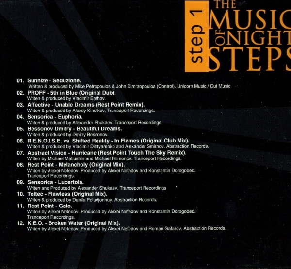 lataa albumi Various - The Music Of Night Steps