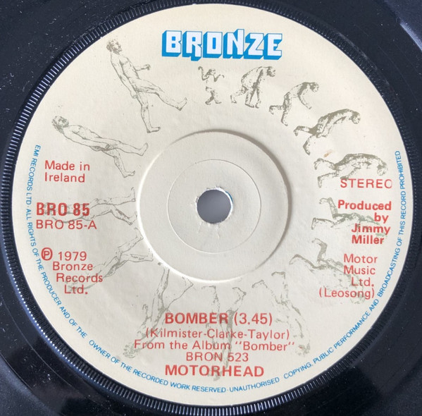 Motörhead – Bomber (1979, Blue, Vinyl) - Discogs