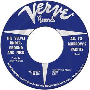The Velvet Underground And Nico – All Tomorrow's Parties (1966 