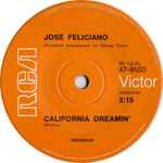 Cover of California Dreamin', 1969, Vinyl