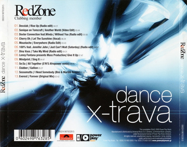 Album herunterladen Various - Redzone Clubbing Member Presents Dance X Trava