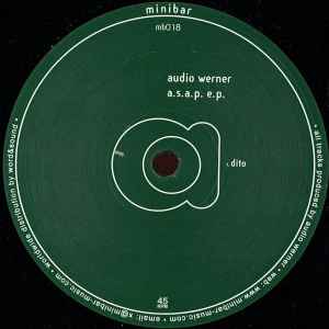 Audio Werner - A.S.A.P. E.P. album cover