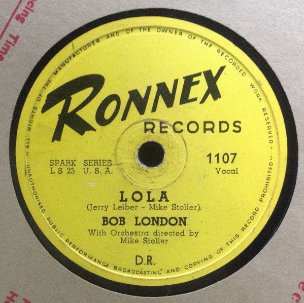 Album herunterladen Bob London - Lola Reckless