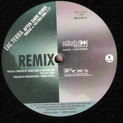 Lac Terra – After Dark (Remixes) (2000, Vinyl) - Discogs