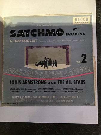 Louis Armstrong Collectors Lot Of 2 VHS Sealed & Biography Photo Book  Satchmo