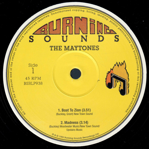 The Maytones - Only Your Picture | Burning Sounds (BSRLP938) - 7