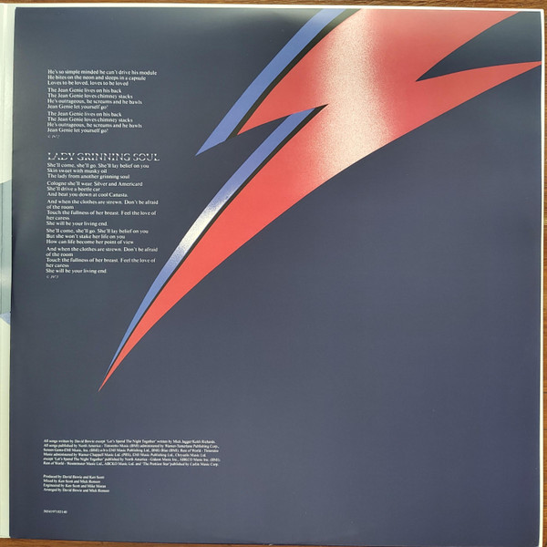 David Bowie - Aladdin Sane | Parlophone (DBAS 50) - 10