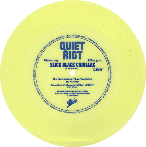 ladda ner album Quiet Riot - Slick Black Cadillac