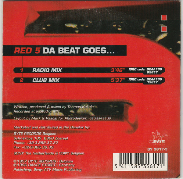 baixar álbum Red 5 - Da Beat Goes