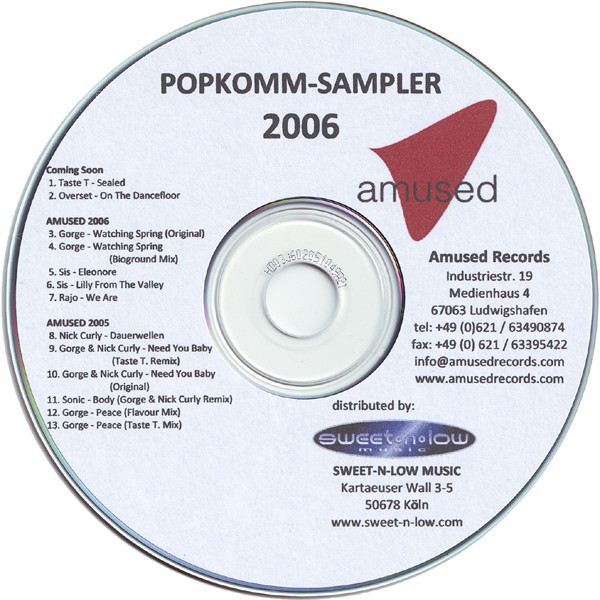 Album herunterladen Various - Popkomm Sampler 2006