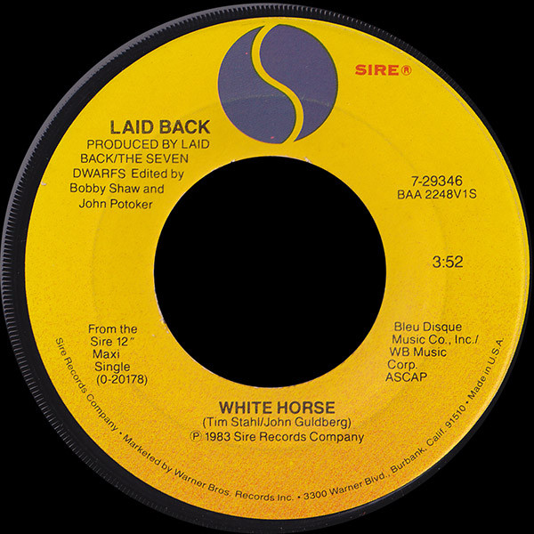 Laid Back-White Horse / So Wie So