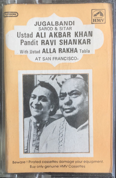 Ustad Ali Akbar Khan & Pandit Ravi Shankar With Ustad Alla Rakha