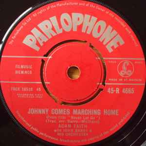 Adam Faith - Johnny Comes Marching Home
