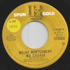 Melba Montgomery - No Charge / Your Pretty Roses Came Too Late album cover