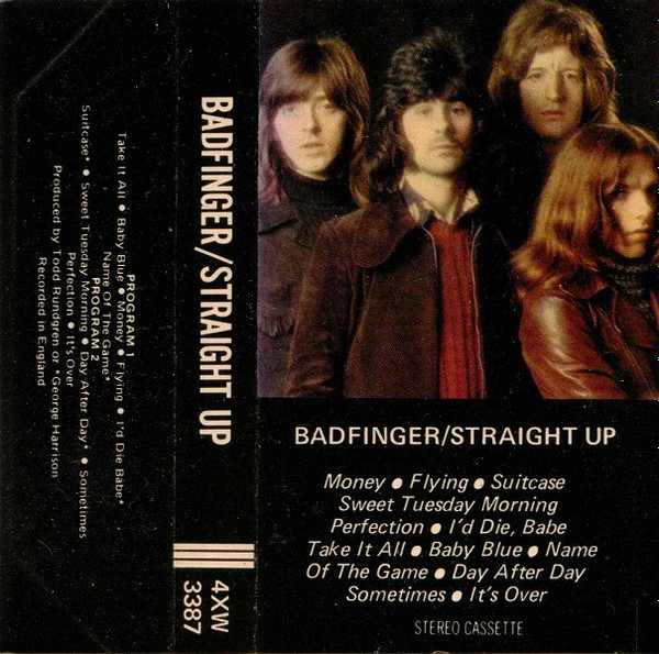 在庫限りの特価 BADFINGER-Straight Up (UK Orig.LP/CS) ロック