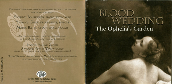 télécharger l'album The Ophelia's Garden - Blood Wedding