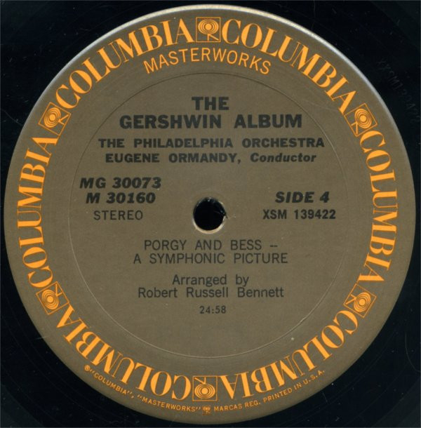 lataa albumi Gershwin Eugene Ormandy Philadelphia Orchestra, Philippe Entremont - The Gershwin Album