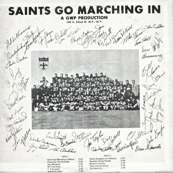 New Orleans Saints – Saints Go Marching In (1970, Vinyl) - Discogs