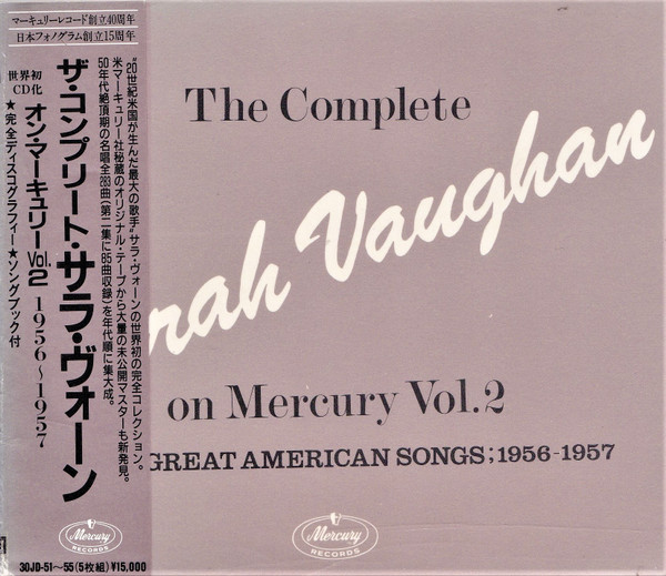 Sarah Vaughan – The Complete Sarah Vaughan On Mercury Vol. 2 