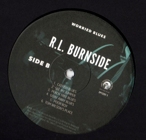 last ned album RL Burnside - Worried Blues