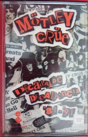 Motley Crue Decade Of Decadence ‘81-‘91 CD Brazil Elektra Rare NM/VG+  961204-2