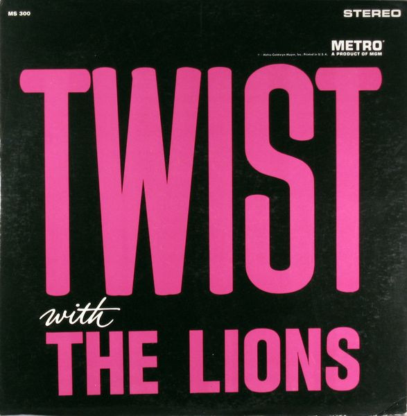 CA782 he Lions / Twist With The Lions MS300 【LP レコード】-