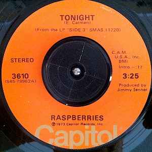 Raspberries - Tonight album cover