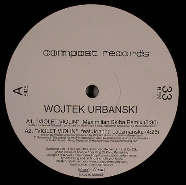 télécharger l'album Wojtek Urbanski - Violet Violin