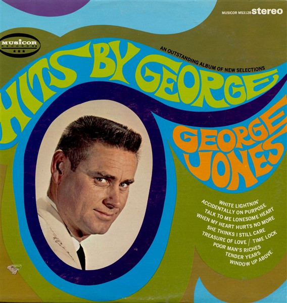 George Jones – Hits By George (1967, High Fidelity Stereo Labels, Vinyl ...