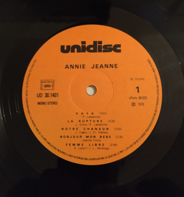 baixar álbum AnnieJeanne - Annie Jeanne