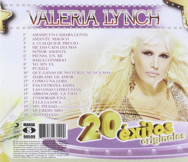 last ned album Valeria Lynch - 20 Éxitos Originales