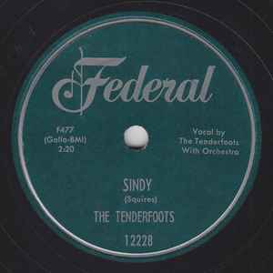 The Tenderfoots - Sindy / Sugar Ways album cover