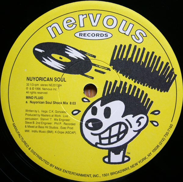 Nuyorican Soul – Mind Fluid (1996, Die-Cut Sleeve, Vinyl) - Discogs