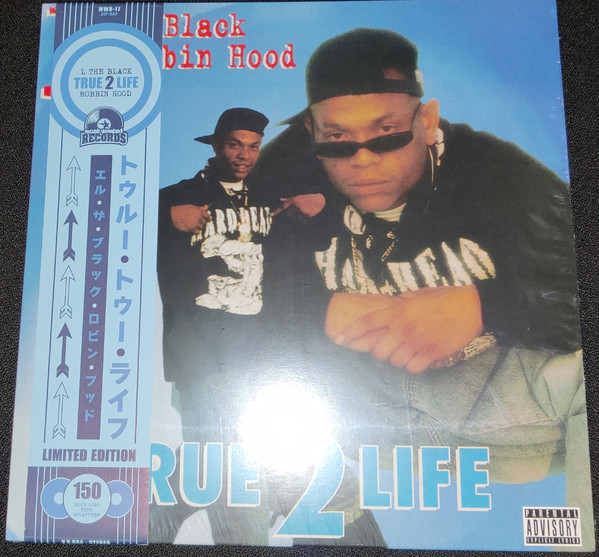 L The Black Robbin Hood – True 2 Life (2021, Colored With
