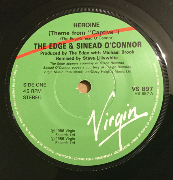 Album herunterladen The Edge & Sinéad O'Connor - Heroine Theme From Captive