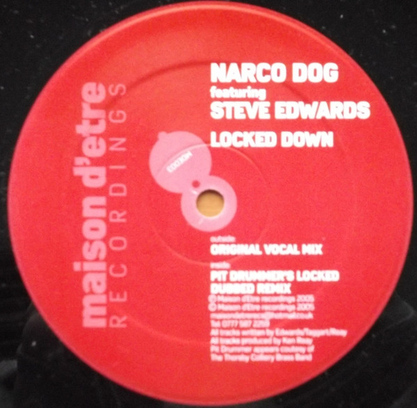 last ned album Narco Dog Feat Steve Edwards - Locked Down