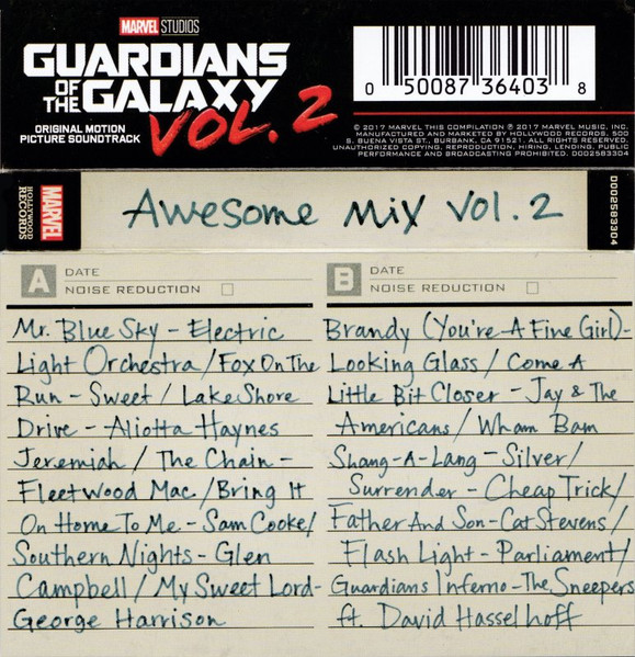 Guardians Of The Galaxy Vol 2 Geschenkbox Tasse Awesome Mix Vol 2