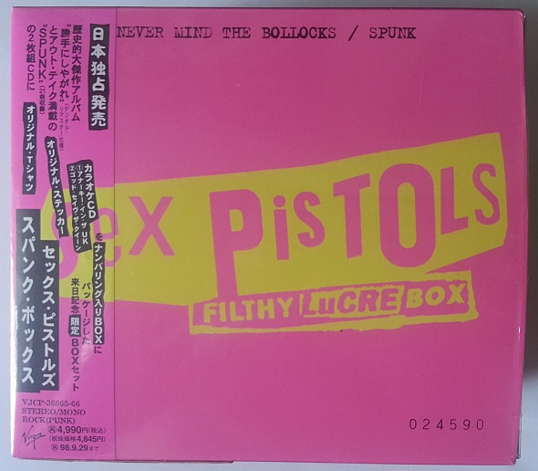 Sex Pistols – Filthy Lucre Box (1996, Box Set) - Discogs