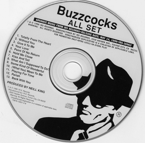 Buzzcocks – All Set (1996, CD) - Discogs