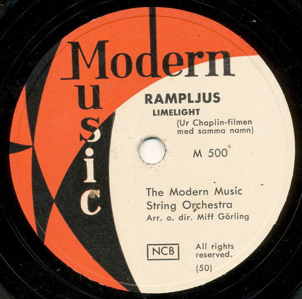 The Modern Music String Orchestra, Miff Görling – Rampljus 