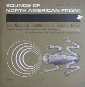 Charles M. Bogert - Sounds Of North American Frogs album cover