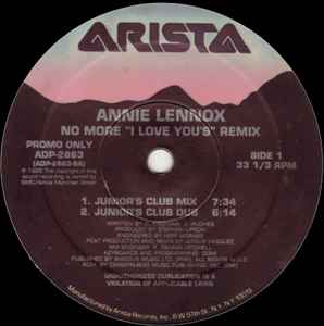 No More "I Love Youʼs" (Remix) - Annie Lennox