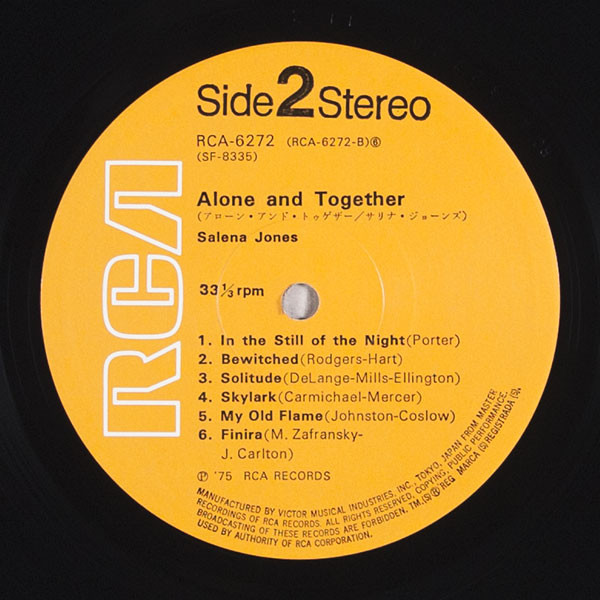 descargar álbum Salena Jones - Alone Together