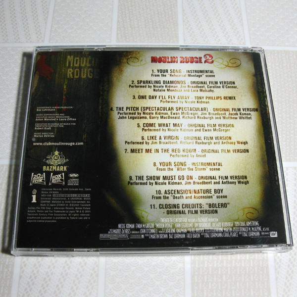 Album herunterladen Various - Moulin Rouge 2 Music From Baz Luhrmanns Film