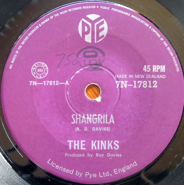 The Kinks – Shangrila (1969, Vinyl) - Discogs