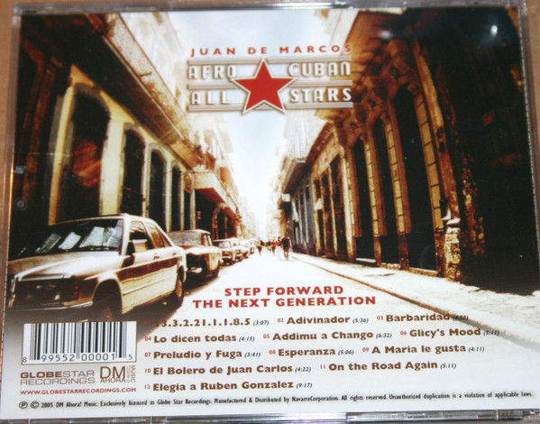 Album herunterladen Afro Cuban All Stars Juan De Marcos - Step Forward The Next Generation
