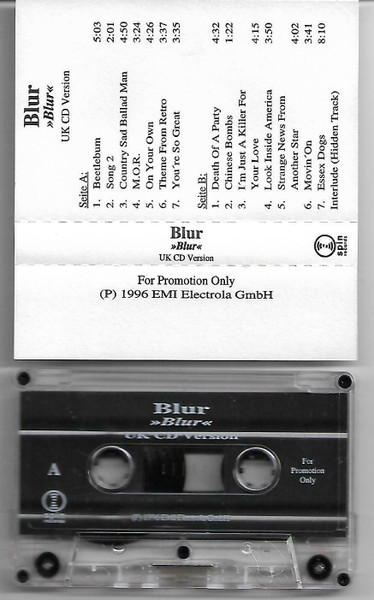 Blur – Blur (2012, Gatefold, 180 Gram, Vinyl) - Discogs