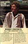 Cover of Bobby Vinton's All-Time Greatest Hits, , Cassette