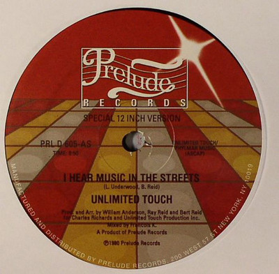 Unlimited Touch – I Hear Music In The Streets / Searching To Find 
