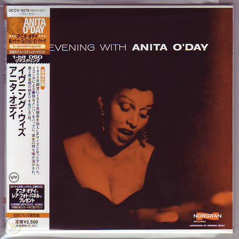 Anita O'Day – An Evening With Anita O'Day (2007, Paper Sleeve, CD 